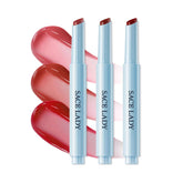 SACE LADY Glasting Gloss Lipstick – Moisturizing High-Shine Lip Gloss Balm with Vitamin E & Plant Oils
