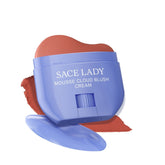 SACE LADY Long-Lasting Blush Cream Mousse – Lightweight 3-in-1 Cheek, Lip & Eye Color