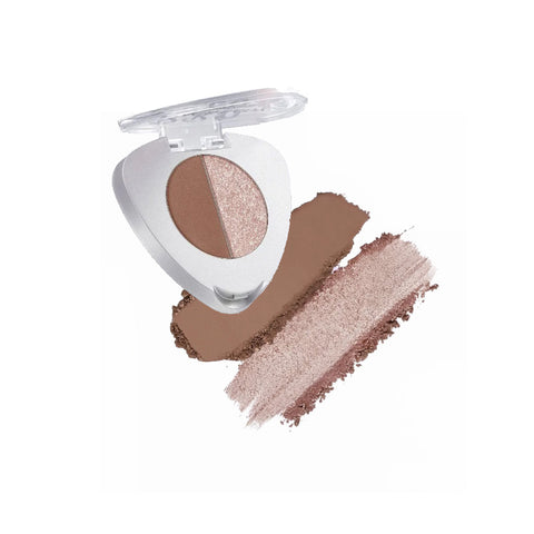 SACE LADY Pro Zone Duo Eyeshadow – Matte & Shimmer Compact Palette (2-Color Duo)