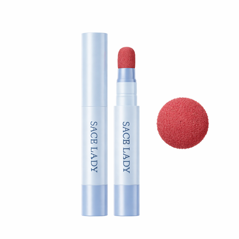 SACE LADY Matte Air Cushion Lip & Cheek Cream Velvet Finish Long-Lasting Waterproof Tint