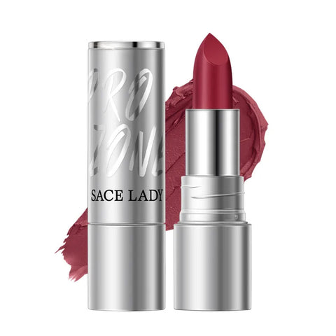 SACE LADY 24H Long-Lasting Matte Lipstick Waterproof High Pigment Non-Transfer Lip Makeup