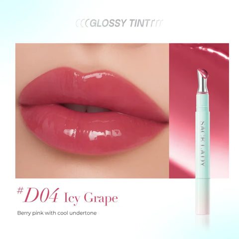 SACE LADY Icy Kiss Glossy Tint – Hydrating High-Shine Lip Tint