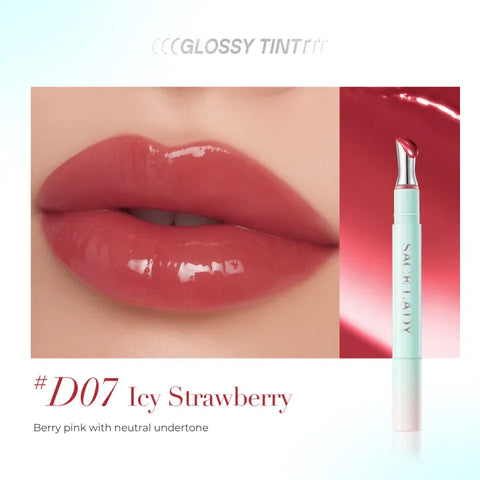 SACE LADY Icy Kiss Glossy Tint – Hydrating High-Shine Lip Tint