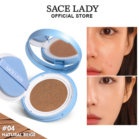 SACE LADY Lasting Waterproof BB Cushion SPF 50+ PA+++ Oil Control Natural Matte Finish Foundation