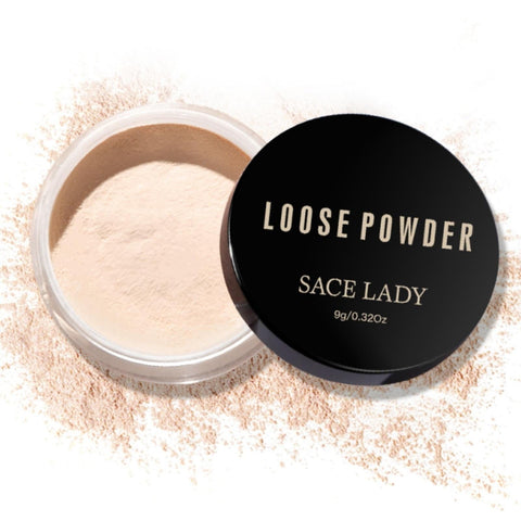 SACE LADY Oil-Control Loose Setting Powder – Shine-Free Perfection That Lasts All Day!