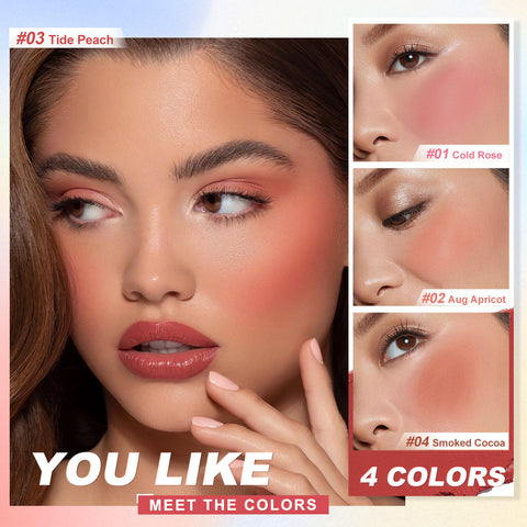 SACE LADY Long-Lasting Blush Cream Mousse – Lightweight 3-in-1 Cheek, Lip & Eye Color