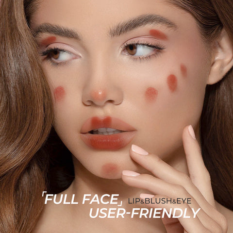 SACE LADY Matte Air Cushion Lip & Cheek Cream Velvet Finish Long-Lasting Waterproof Tint