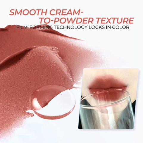 SACE LADY Matte Air Cushion Lip & Cheek Cream Velvet Finish Long-Lasting Waterproof Tint