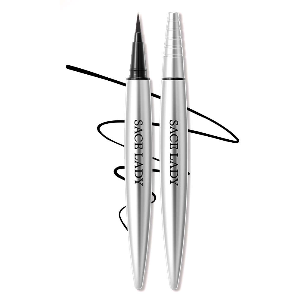 SACE LADY PRO ZONE Waterproof Ultra-Fine Black Liquid Eyeliner – Quick-Drying, Smudge-Proof Precision