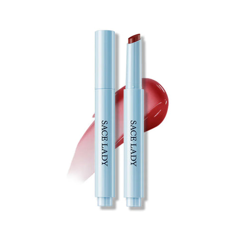 SACE LADY Glasting Gloss Lipstick – Moisturizing High-Shine Lip Gloss Balm with Vitamin E & Plant Oils