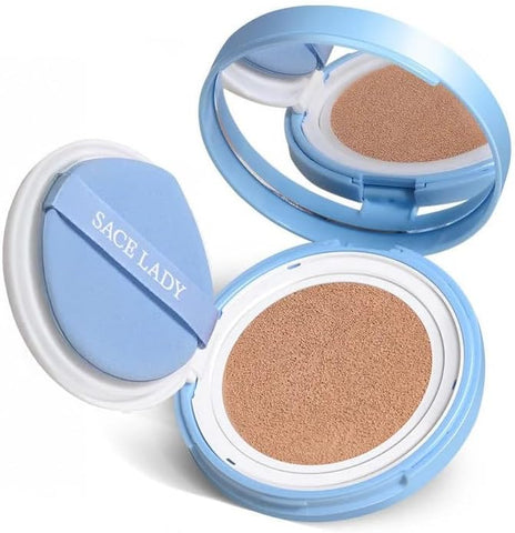 SACE LADY Lasting Waterproof BB Cushion SPF 50+ PA+++ Oil Control Natural Matte Finish Foundation