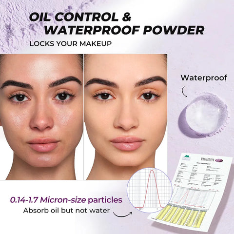 SACE LADY Matte Face Setting Powder Waterproof Oil Control Loose Powder