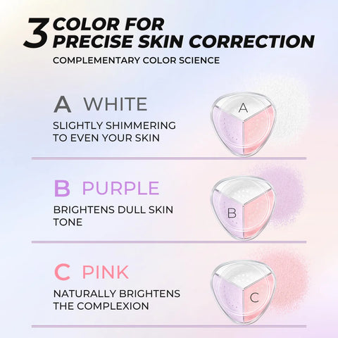 SACE LADY Matte Face Setting Powder Waterproof Oil Control Loose Powder