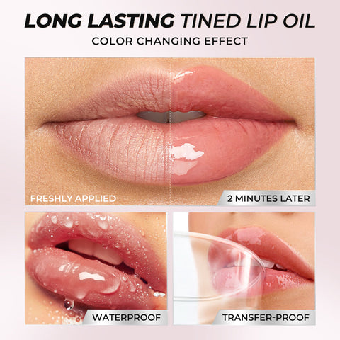 SACE LADY Tinted Lip Oil – Waterproof, Hydrating & Color-Changing Lip Tint