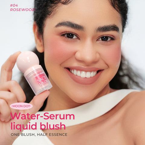 SACE LADY Water-Serum Liquid Blush Natural Radiant Finish Buildable
