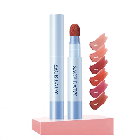 SACE LADY Matte Air Cushion Lip & Cheek Cream Velvet Finish Long-Lasting Waterproof Tint