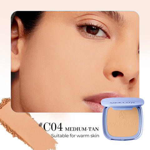 SACE LADY Pearl Face Powder SPF30 PA+++ – Oil Control, Waterproof & Flawless Matte Setting Powder