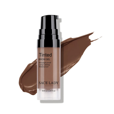 Sace Lady Long-Lasting Waterproof Eyebrow Gel – Smudge-Proof Makeup with Henna Tints