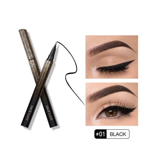 SACE LADY Inky Black Eyeliner – Waterproof, Highly Pigmented, 24-Hour Long-Wear