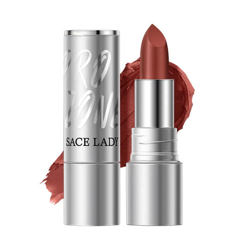 SACE LADY 24H Long-Lasting Matte Lipstick Waterproof High Pigment Non-Transfer Lip Makeup