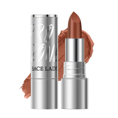 SACE LADY 24H Long-Lasting Matte Lipstick Waterproof High Pigment Non-Transfer Lip Makeup