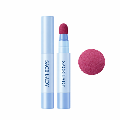 SACE LADY Matte Air Cushion Lip & Cheek Cream Velvet Finish Long-Lasting Waterproof Tint