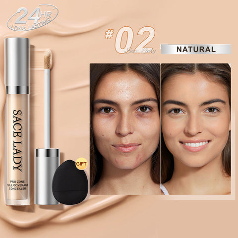 SACE LADY High Coverage Waterproof Concealer Matte Finish Long-Lasting Face Corrector 5g