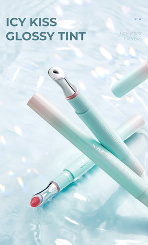 SACE LADY Icy Kiss Glossy Tint – Hydrating High-Shine Lip Tint