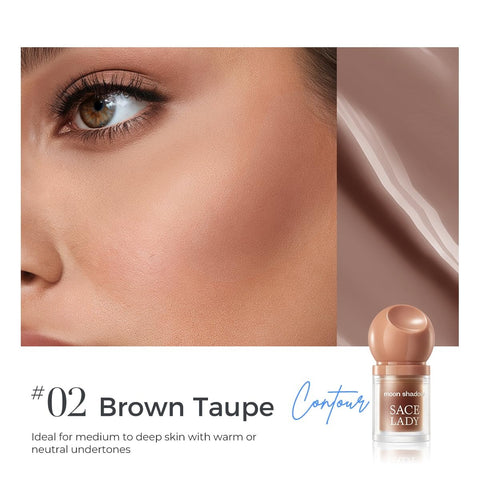SACE LADY Liquid Contour Cream Bronzer – Blendable Precision 3D Sculpt
