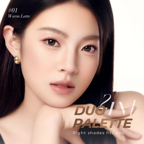 SACE LADY Duo Contouring 3D Palette Highlight & Contour Duo