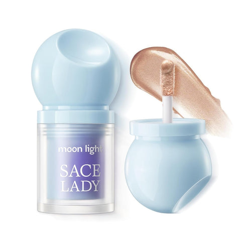 SACE LADY Highlighter Makeup – Blendable & Long-Lasting 3D Liquid Highlight for Face, Eyes & Lips