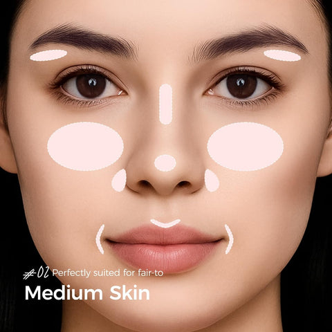 SACE LADY Liquid Contour Cream Bronzer – Blendable Precision 3D Sculpt