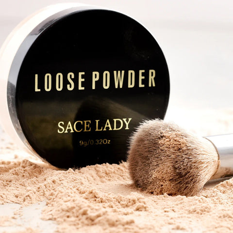 SACE LADY Oil-Control Loose Setting Powder – Shine-Free Perfection That Lasts All Day!