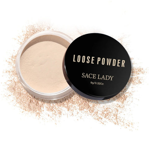 SACE LADY Oil-Control Loose Setting Powder – Shine-Free Perfection That Lasts All Day!