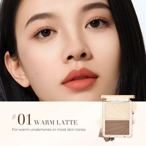 SACE LADY Duo Contouring 3D Palette Highlight & Contour Duo