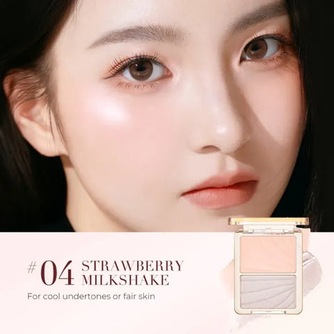 SACE LADY Duo Contouring 3D Palette Highlight & Contour Duo