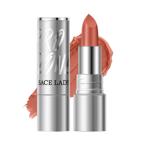 SACE LADY 24H Long-Lasting Matte Lipstick Waterproof High Pigment Non-Transfer Lip Makeup