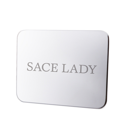 SACE LADY Stainless Steel Makeup Palette – Perfect for Mixing & Blending!